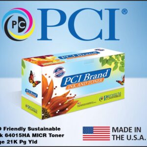 PCI Brand Lexmark 64015HA 64035HA 75P6960 High Yield Scan Capable MICR Toner Cartridge
