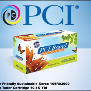 PCI Brand Xerox 106R03900 Xerox 106R3900 High Yield Cyan Toner Cartridge 10100 Page Yield for Xerox VersaLink C600 series, Xerox VersaLink C605 series