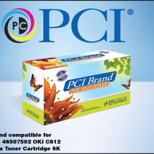 PCI Brand Compatible Okidata 46507502 Magenta Toner Cartridge
