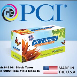 PCI Brand Ricoh 842141 Black Toner Cartridge