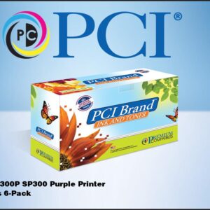 PCI Brand Compatible Star RC300P 6PK Purple Ribbons for Star MP300, MP312F, MP312N, MP317, MP322, MP342, SP300