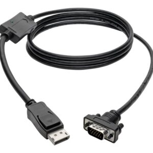 TRIPPLITE DISPLAYPORT TO VGA 3'  ADAPTER CABLE
