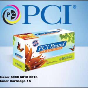 PCI Brand Compatible Xerox 106R01629 Yellow Toner Cartridge 1000 Page Yield for Xerox 6000, 6010, 6010N, 6015, 6015N, 6015NI