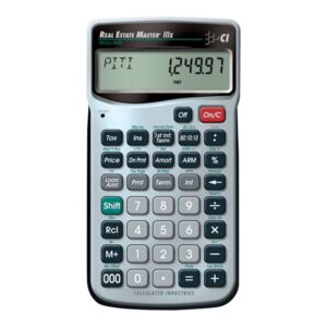 CALC IND 3405 REALESTATE MASTER IIIX