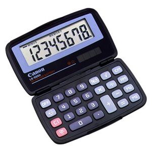 CANON LS-555H 8 DIGIT FOLDING DUAL POWERED