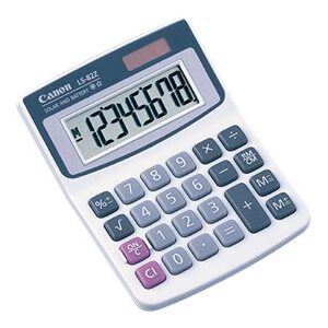 CANON LS-82Z 8 DIGIT HANDHELD ANGLED DISPLAY