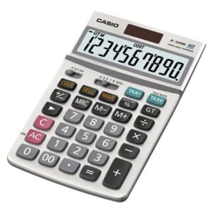 CASIO JF100MS 10 DIGIT SEMI-DESKTOP CALCULATOR
