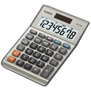 CASIO MS80B 8 DIGIT SEMI-DESKTOP CALC