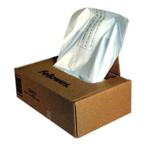 FELLOWES 36053  9 GALLON 100PK SHREDDER BAGS