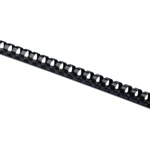 FELLOWES 52325 BLACK 2000CT PLASTIC COMB 3/8"