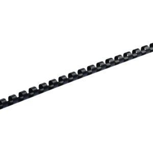 FELLOWES 52507 BLACK 100PK PLASTIC COMB 5/16"