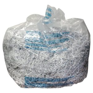 GBC 1765015 30 GALLON 25PK PLASTIC SHRED BAGS
