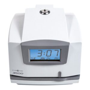 PYRAMID 3500SS ELECTRONC TIME RECORDER AND STAMP