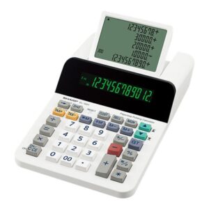SHARP EL1501 12 DIGIT PAPERLESS PRINT CALC