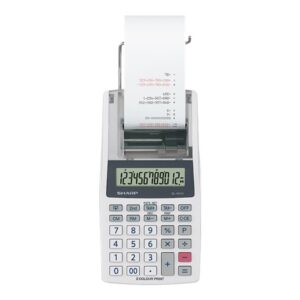 SHARP EL1611V 12 DIGIT HANDHELD BASIC CALC