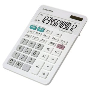 SHARP EL334W 12 DIGIT MINI-DESKTOP BASIC CALC