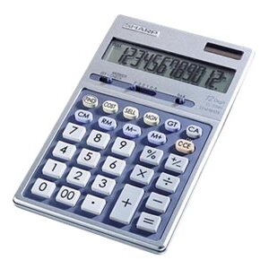 SHARP EL339HB 12 DIGIT SEMI-DESKTOP BASIC CA