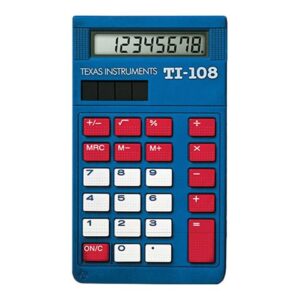 TEXAS TI-108TK 8 DIGIT BASIC 10PK TEACH KIT
