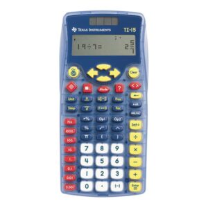 TEXAS TI-15 2-LINE EXPLORER CALC