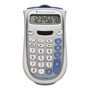 TEXAS TI-1706SV 8 DIGIT BASIC HANDHELD CALC