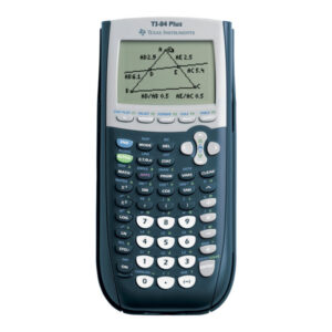 TEXAS TI-84PLUS GRAPHIC CALC W/FLASH SOFTWARE