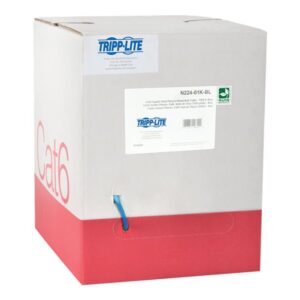 TRIPPLITE CAT6 GIG BULK 1000' TAA CMP CABLE BLUE