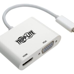 TRIPPLITE USB-C TO 4K HDMI, VGA ADAPTER WHITE