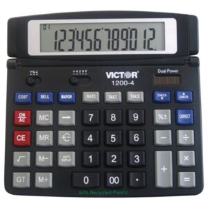 VICTOR 1200-4 12 DIGIT PROFESSIONAL DESKTOP