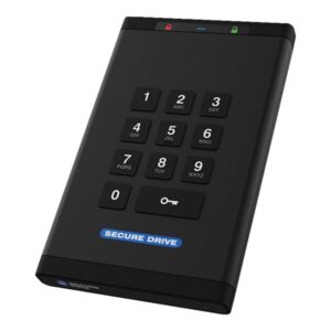 EMTEC SECUREDRIVE 4TB KEYPAD SOLID STATE DRIVE