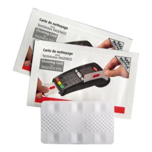 KICTEAM INGENICO CARD READER CLEAN CARDS-40CT