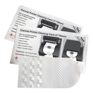 KICTEAM THERMAL PRINTER WAFTECH CLEAN CARDS-15CT