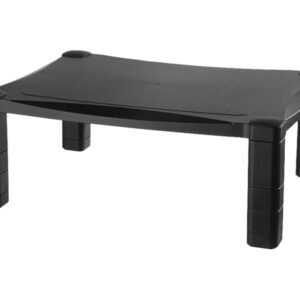 KANTEK MS400 BLACK ADJUSTABLE MONITOR STAND