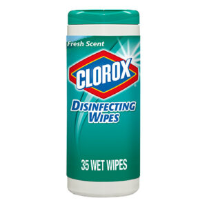 CLOROX BLEACH FREE WIPES FRESH SCENT 35-CT