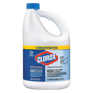 CLOROX GERMICIDAL LIQUID BLEACH CONCENTRATE-121OZ