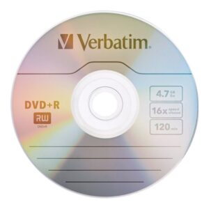 VERBATIM DVD+R BRAND SLV 1PK 4.7GB/16X JEWEL CASE