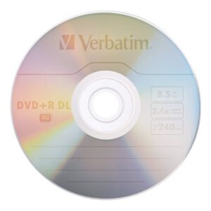 VERBATIM DVD+R DL BRAND 30PK 8.5GB/8X SPIN-SLVR