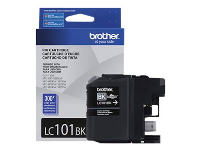 Brother LC101BK ink cartridge black 300 page yield