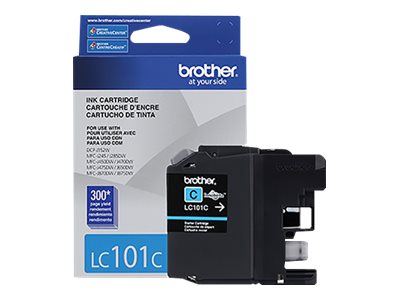 Brother LC101C cyan ink cartridge