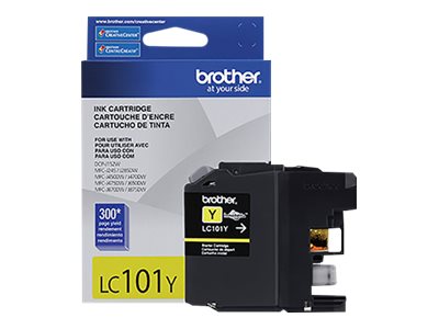 Brother LC101Y yellow ink cartridge