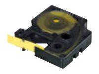 DYMO IND HEAT SHRINK BLACK/YELLOW 1" X 5'