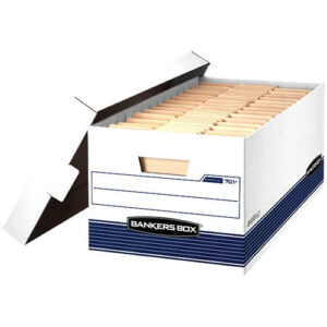 FELLOWES STOR/FILE 12CT 24" LETTER LIFT-OFF LID