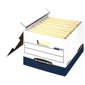 FELLOWES STOR/FILE 12CT END TAB LETTER/LEGAL