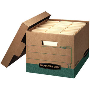 FELLOWES R-KIVE BOX 12CT RECYCLED LETTER/LEGAL