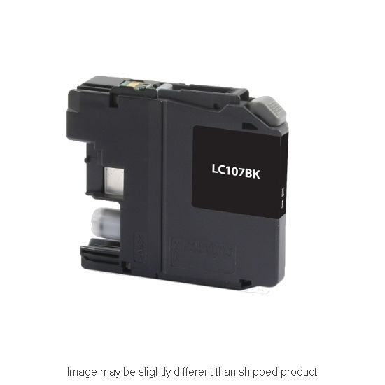 REPL BROTHER LC107 XH YLD BLACK INK
