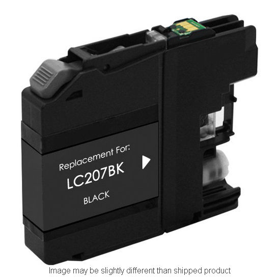 REPL BROTHER LC207 XH YLD BLACK INK