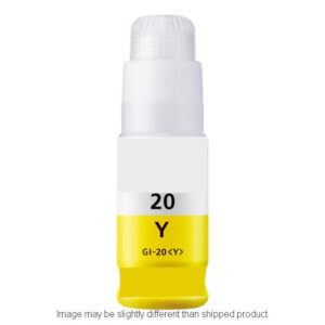 REPL CANON 3396C001 GI20 HI YELLOW INK