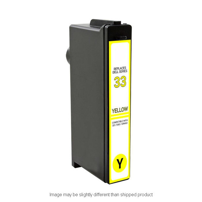REPL DELL 331-7380 SERIES 33 XH YELLOW INK