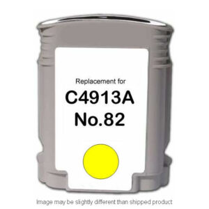 REPL HP C4913A LQ-#82 HI YLD YELLOW INK