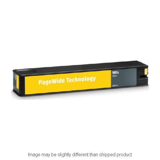 REPL HP L0R11A #981X HI YELLOW INK