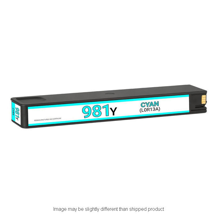 REPL HP L0R13A #981Y XH CYAN INK